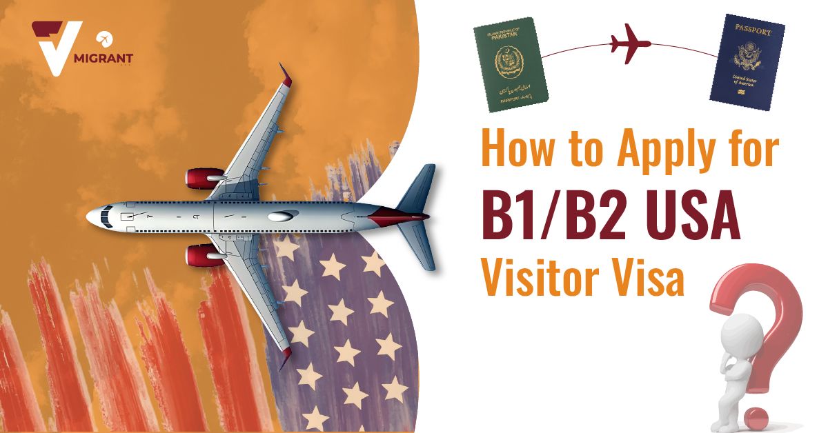 How to apply B1/B2 USA visitor visa